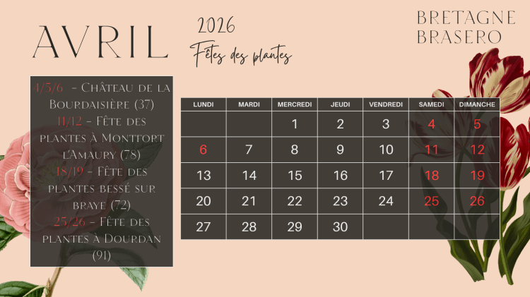📍Où croiser Bretagne Brasero ce mois-ci ? Le calendrier d&rsquo;avril est là&nbsp;!